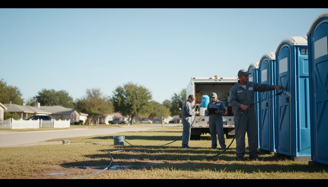 Long-Term Portable Toilet Rental in Auburndale, FL near me